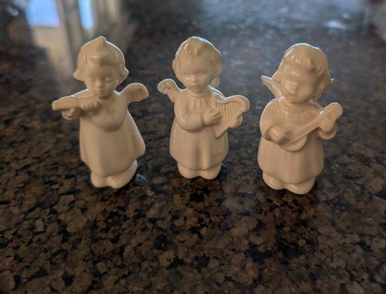 Goebel porcelain angel figurines