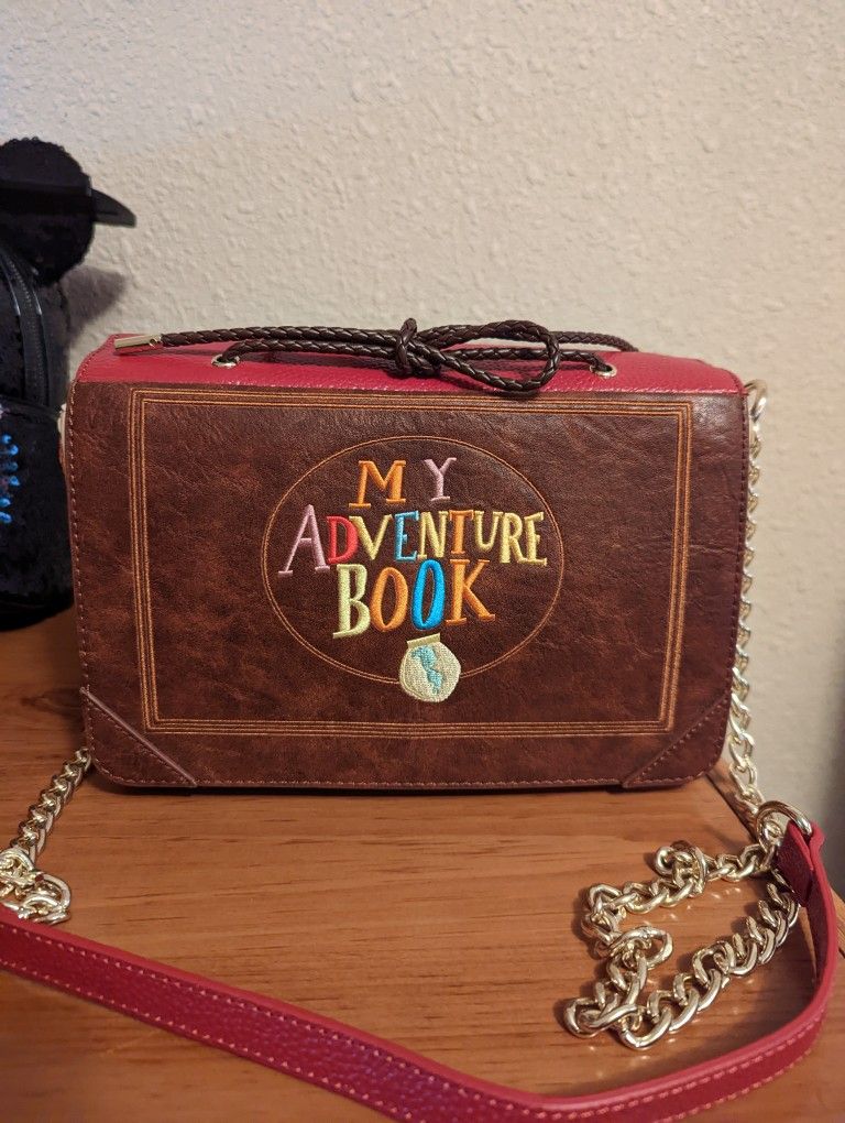 Loungefly Pixar Up Adventure Book Crossbody Bag