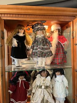 Limited Edition Dolls For Sale (curio Not Included)