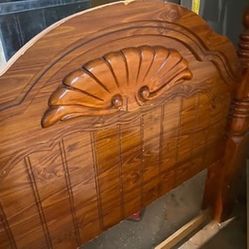 Heavy Wooden Bed frame