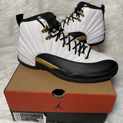  New Air Jordan 12 Retro Royalty Taxi Men Size 10.5 
