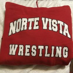 Boys North Vista Wrestling Sweatshirt Size Medium 