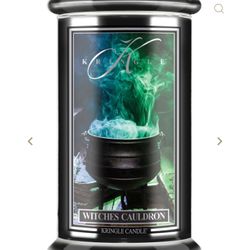 Kringle Candle Witches Cauldron SOLD OUT Halloween 2023 Line
