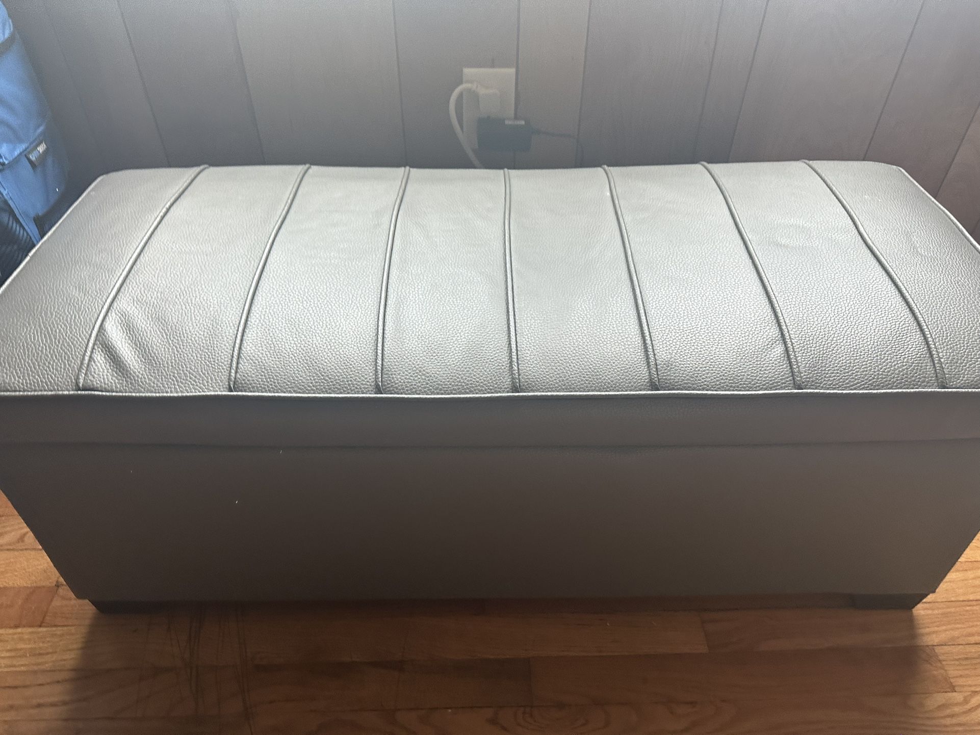 Gray Bedroom Bench