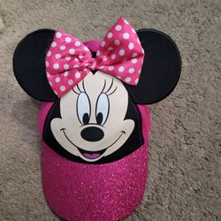 Disney Girl's Minnie Mouse Hat 