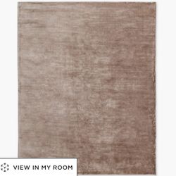 CB2 Anders  Area Rug  Dusty Rose/Light Brown 8x10 