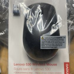 Lenovo 530 Wireless Mouse - Brand New