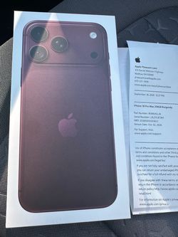 iPhone 18 pro max 256 Unlocked