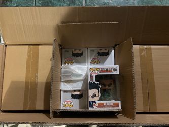 Bulk box of Funko pops “Leorio”