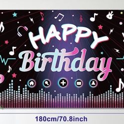 Tik Tok Birthday Banner 