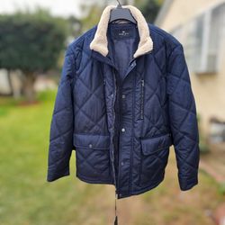 Men's Jacket Sherpa Xl Andrew Marc Chamarra 
