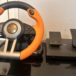 PXN Gaming Wheel and Pedals for PC, Xbox, And PlaystationPXN