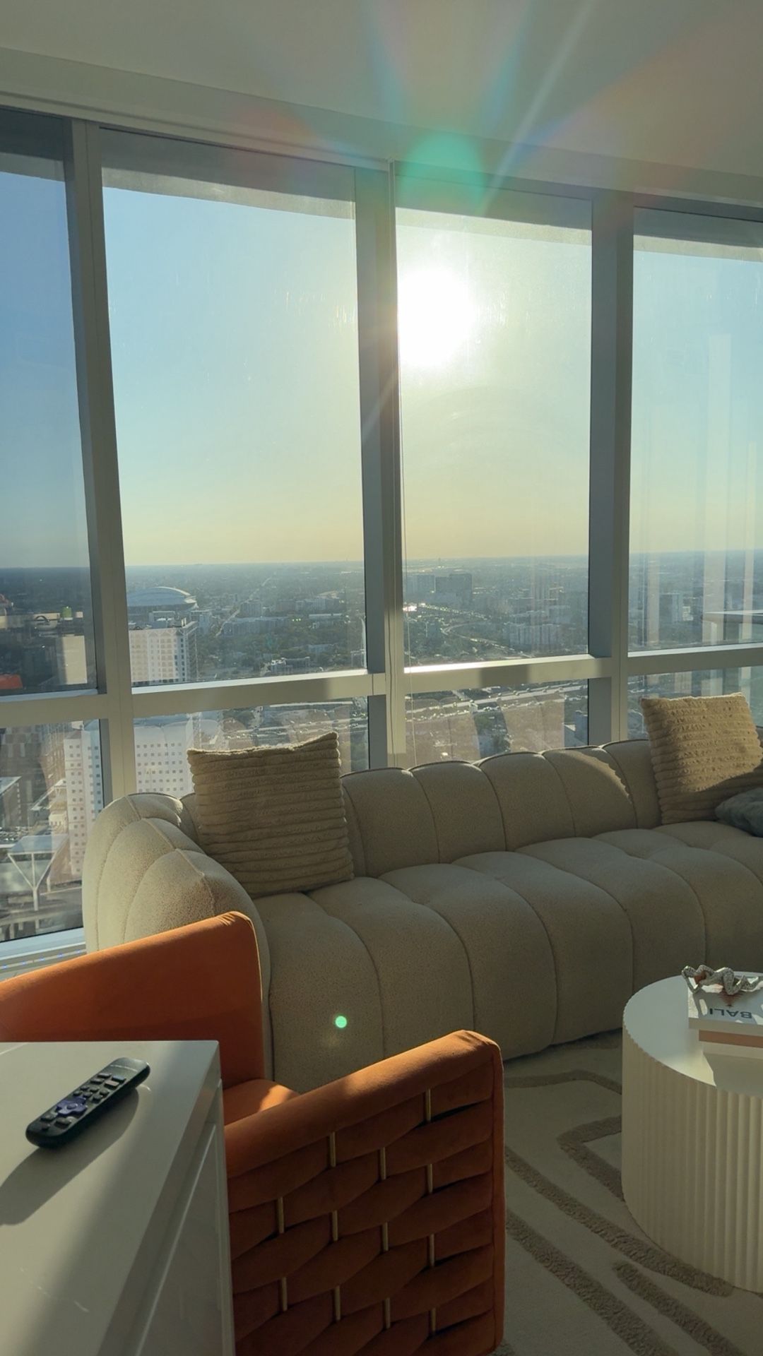 Modern Extra-Long Living Room Sofa