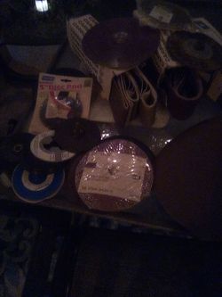 Sanding Supplies Lot – Discs, Belts, and Pad
