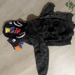 Double hooded bape hoodie