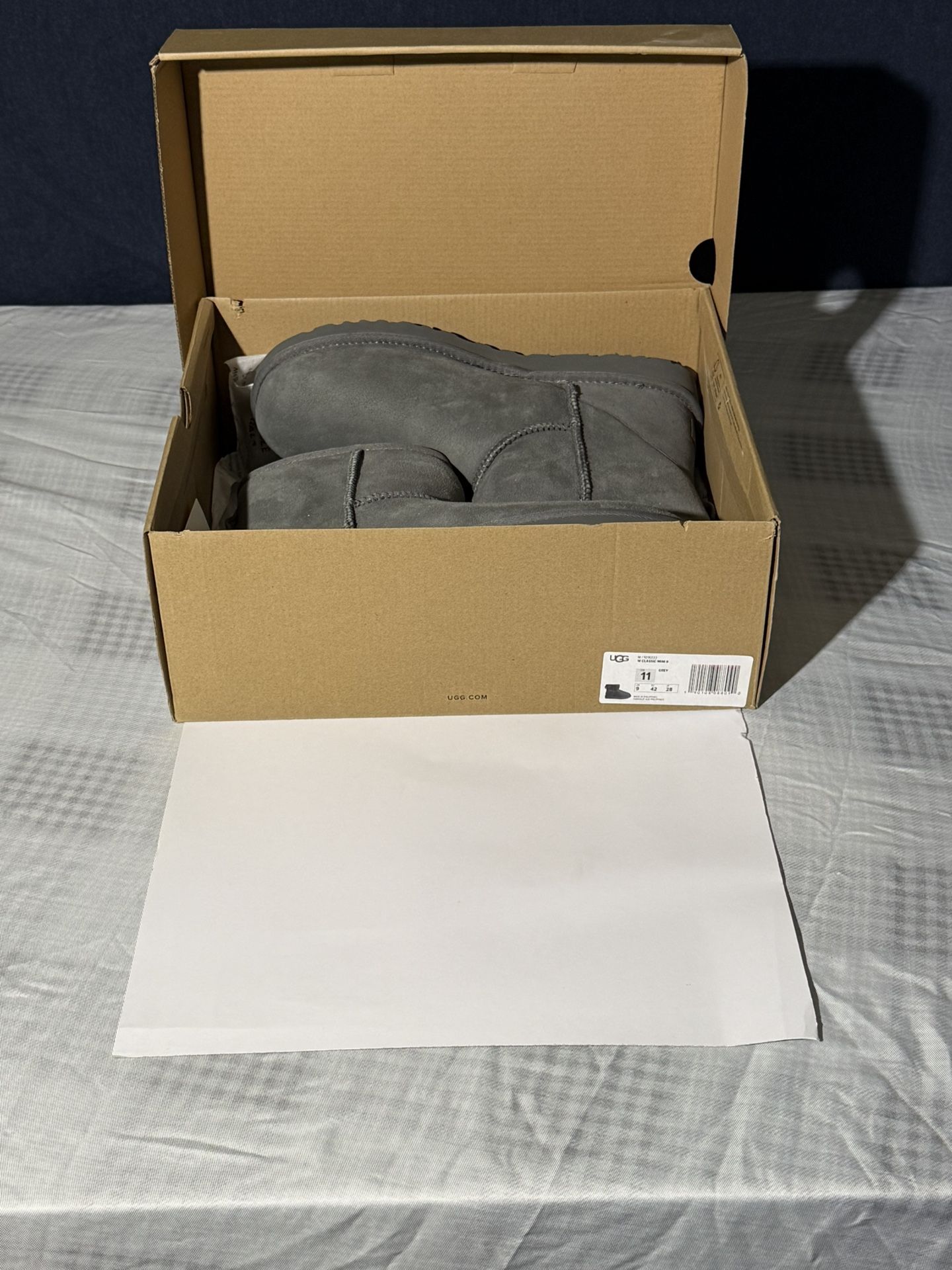 UGG Women's Classic Mini Gray size 11 