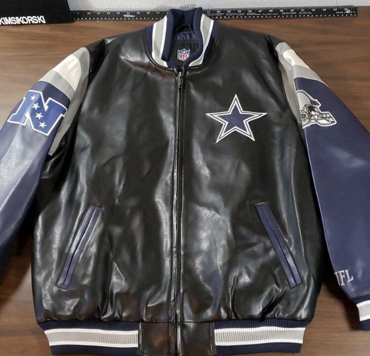 vintage nfl leather jackets