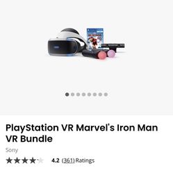 PlayStation Ironman VR Bundle