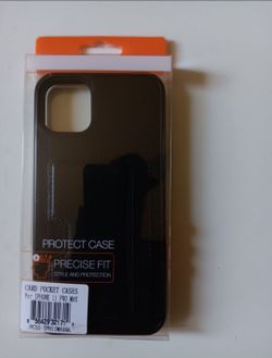 Reiko iPhone 11 Pro Max Card Pocket Case Black
