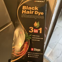 Black Hair Dye Shampoo