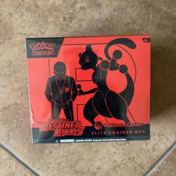 Destined Rivals Elite Trainer Box Pokemon Center Exclusive 