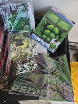 Hulk decorations