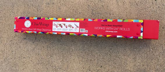 ChicWrap — World’s Best Gift Wrap Dispenser (24” Roll Size)