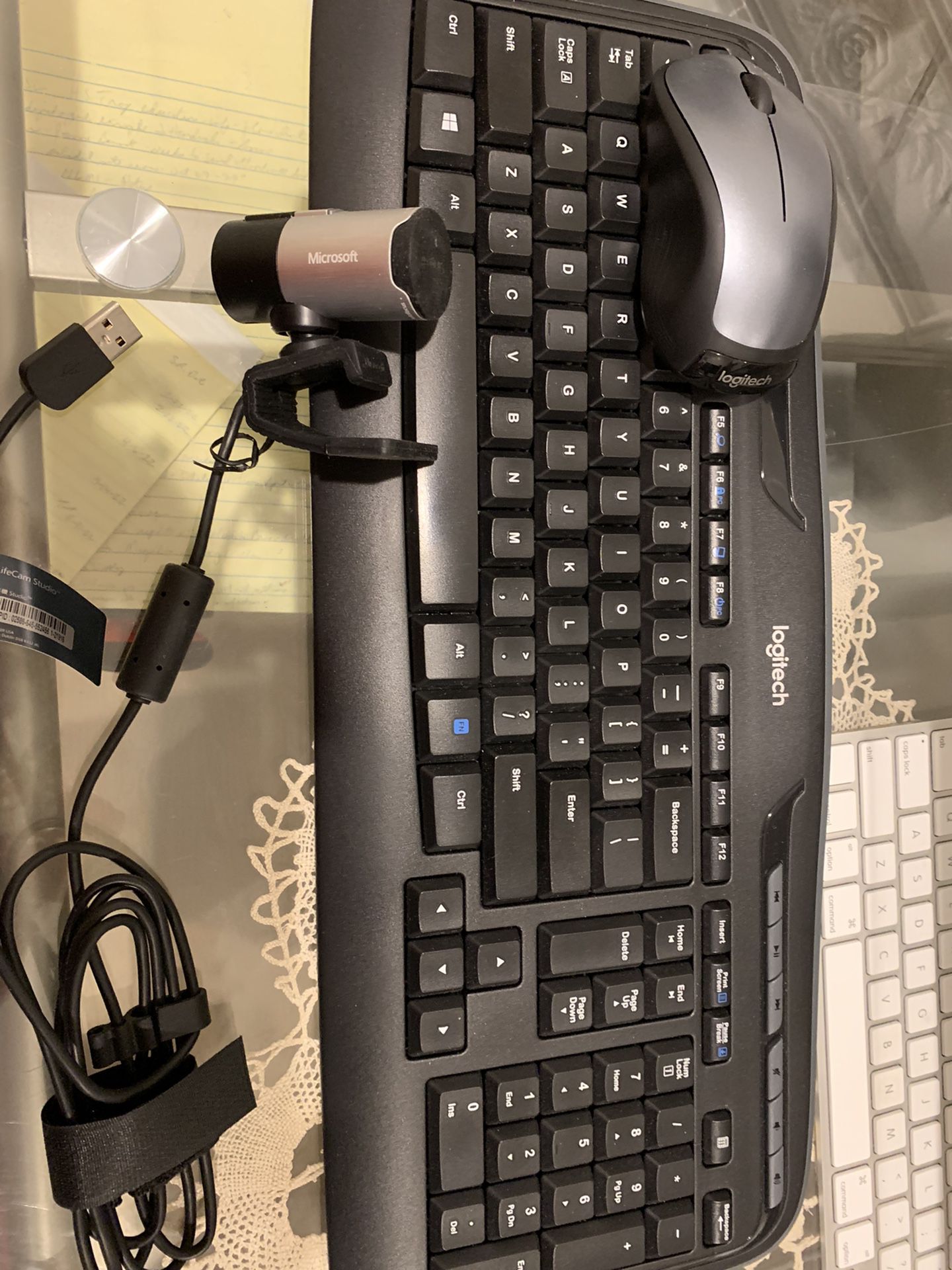 REDUCED PRICE- Wireless Keyboard And Mouse.  Computer Camera