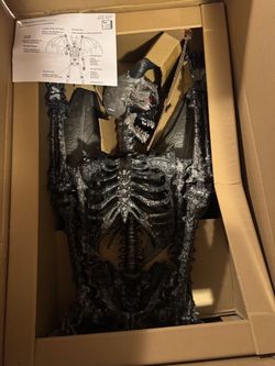 5ft  LED Pose And Stay Ultra Skeleton Demons 3  Pack New In Box