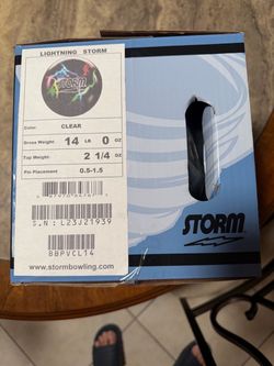 Storm lightning bowling ball