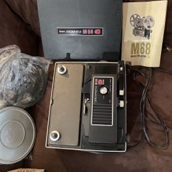 Kodak Instamatic M68 Movie Projector & More