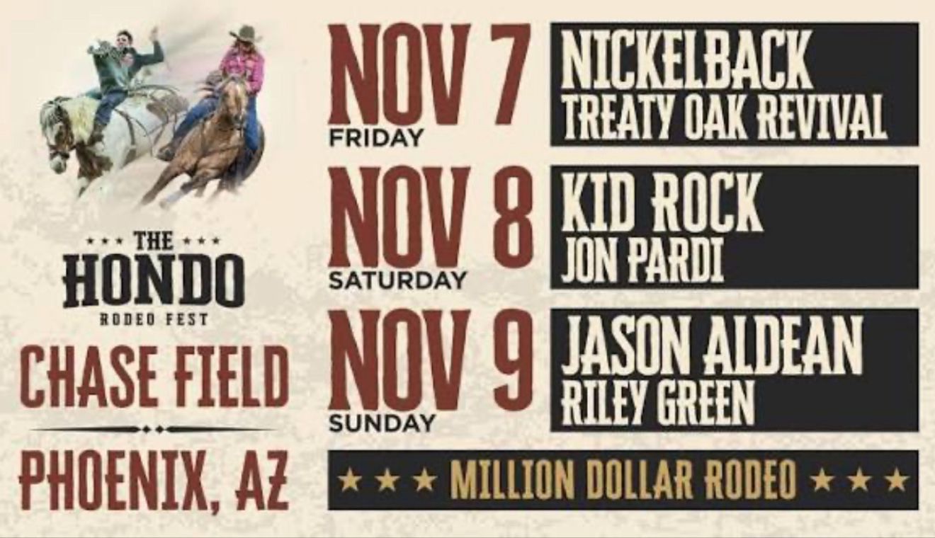 HONDO FEST FLOOR PASS TICKETS