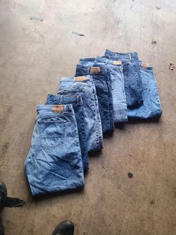 Light Wash Denim Jeans