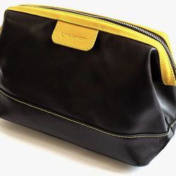 Brand New Leather Toiletry Bag Dopp Kit for Travelling - Hygiene Bag Shaving Kit Bag - Leather Dopp Kit - Cosmetic Travel Bag 
