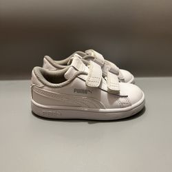 Puma Unisex Child Smash Hook And Loop Sneaker 7C 