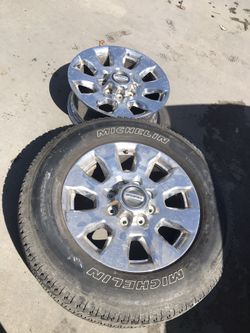 2018 Ford F250 Wheels