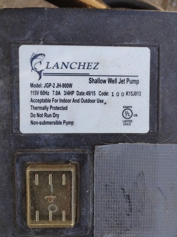 Sanchez Show Well Jet Pump