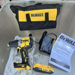 Dewalt 20v Brushless Atomic 1/2 in. Hammer Drill Kit