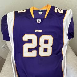 Minnesota Vikings Authentic Stitched Reebok NFL Jersey Adrian Peterson