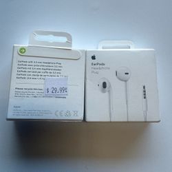 Apple Wired Headphones – White (Brand New, Sealed Box) $15 each or both for $20 (2 available)
