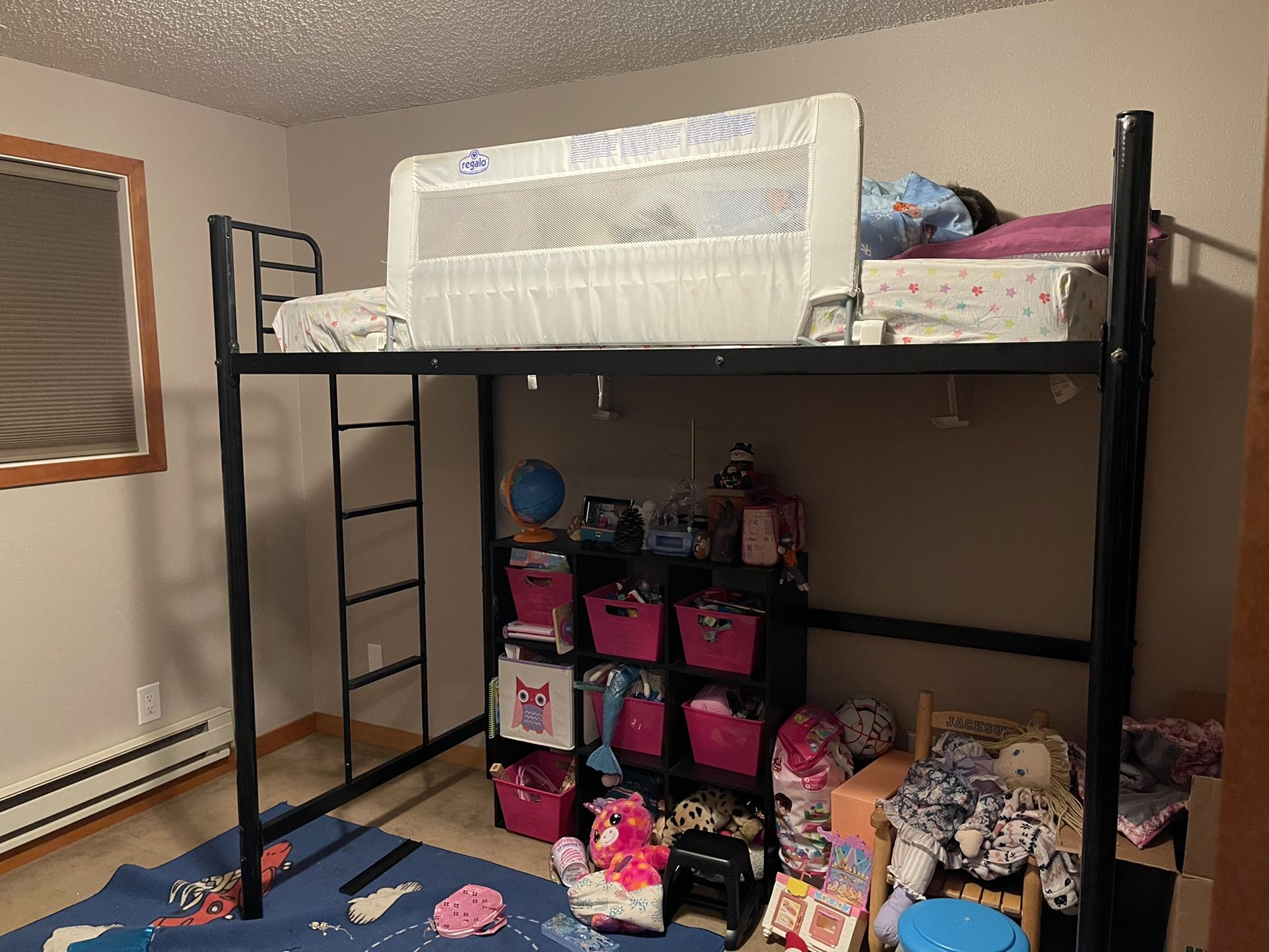 Loft Bed & Side Rail
