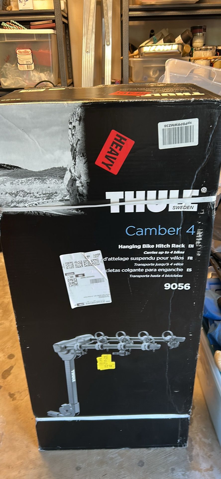 Thule 4 Bike Rack. Brand New In The Box.
