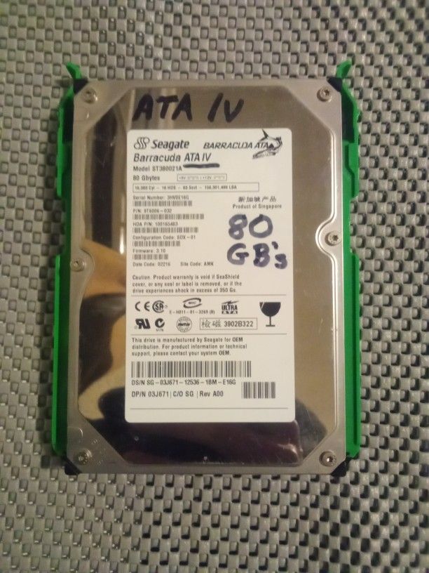 SEAGATE BARRACUDA ATA