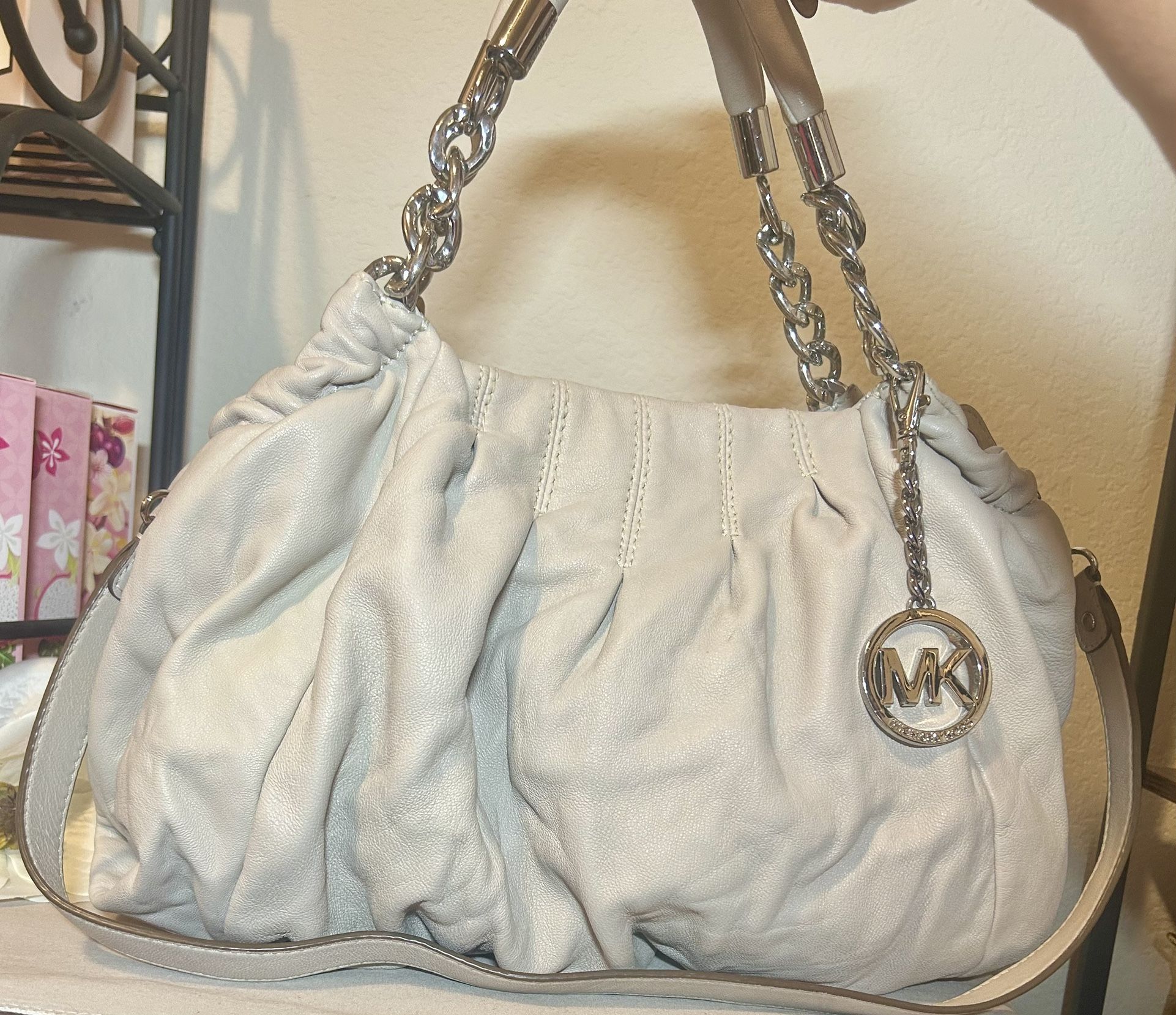 Pre❤️ed MK in Cream Colored Leather