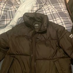 Brand New Zara Puffer Jacket