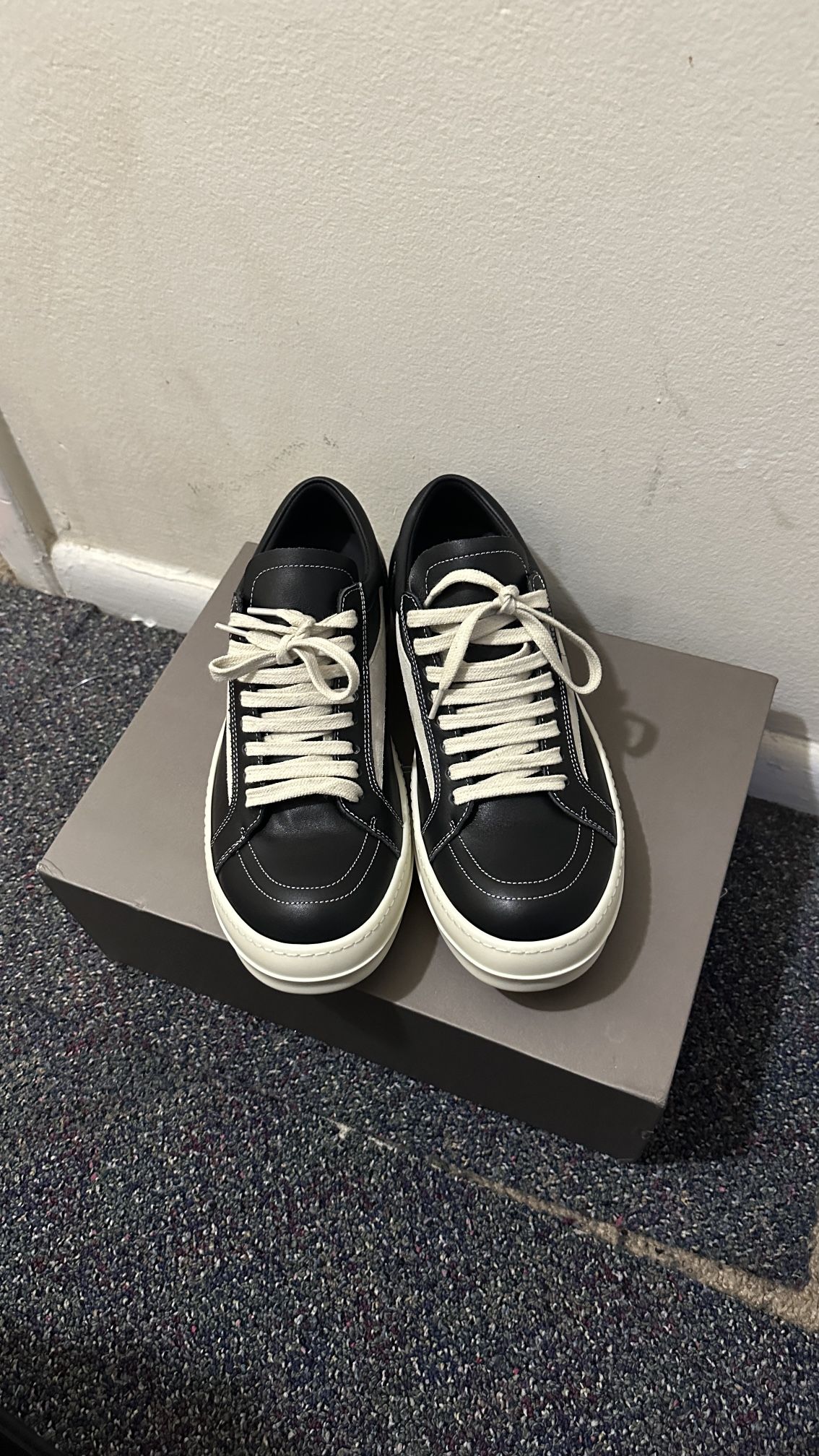 Rick Owen’s Vans Leather Size 10(42)