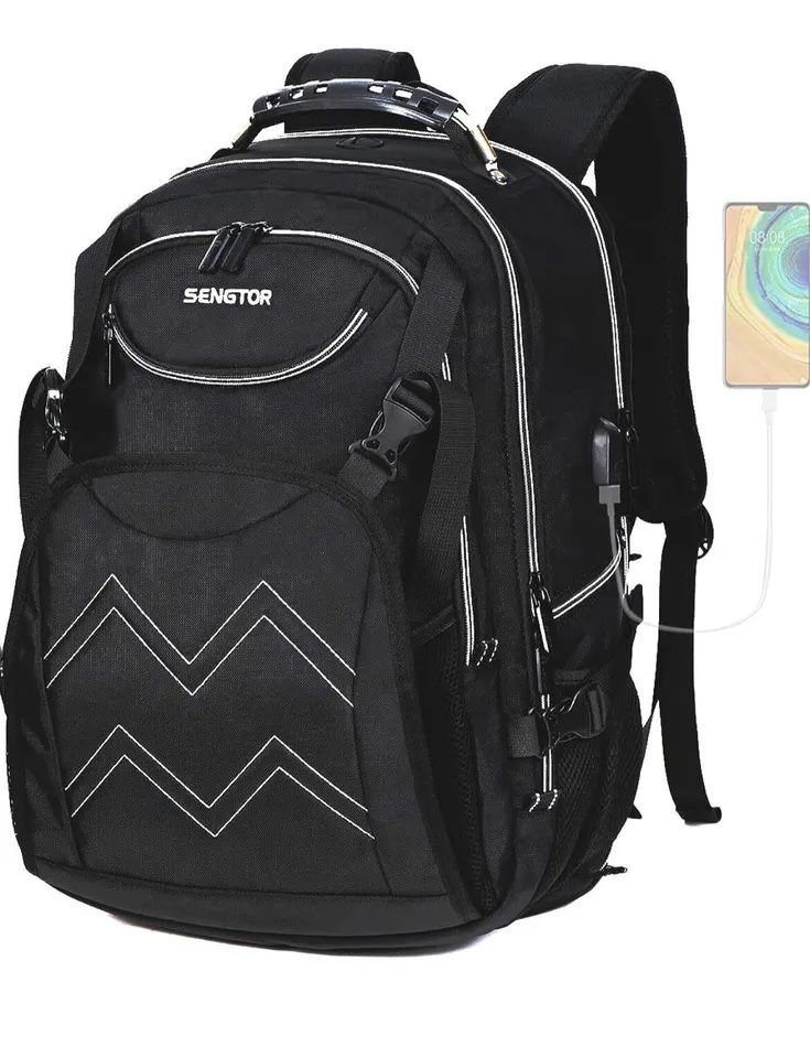 USB Charger able  Laptop Backpack 