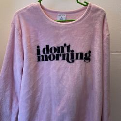 Pink Sweatshirt Large