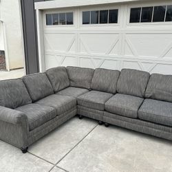 Dark Grey Sectional Couch