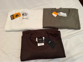 Carhartt and HUF Men’s Shirt Bundle